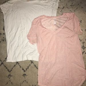 2 soft shirts